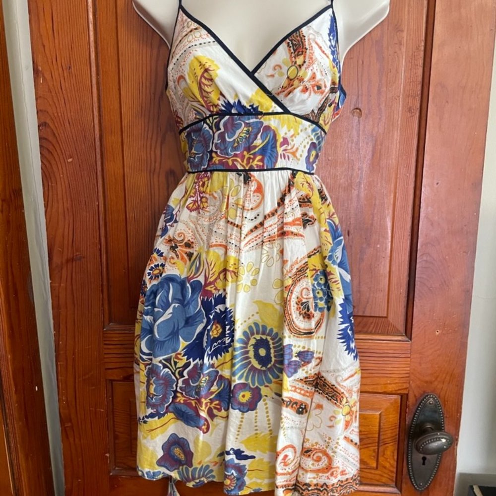 Blue and Yellow Sundress